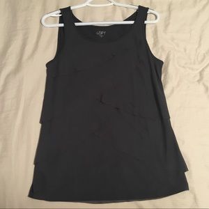 Like New Loft drapey shell top, XS